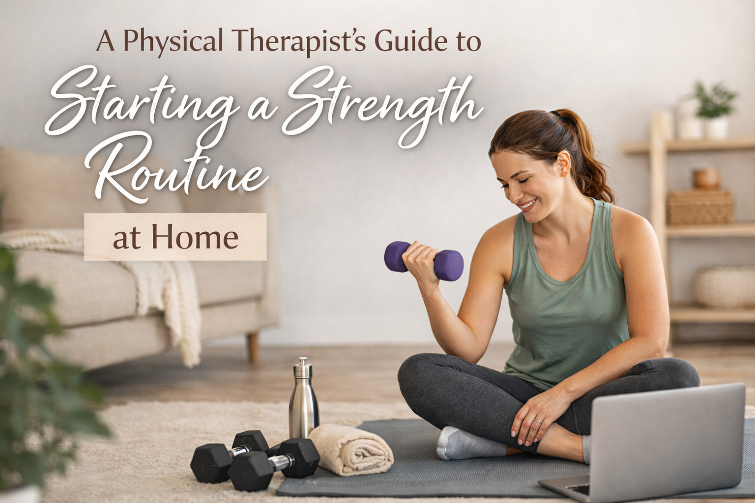 A Physical Therapist’s Guide to Starting a Strength Routine at Home