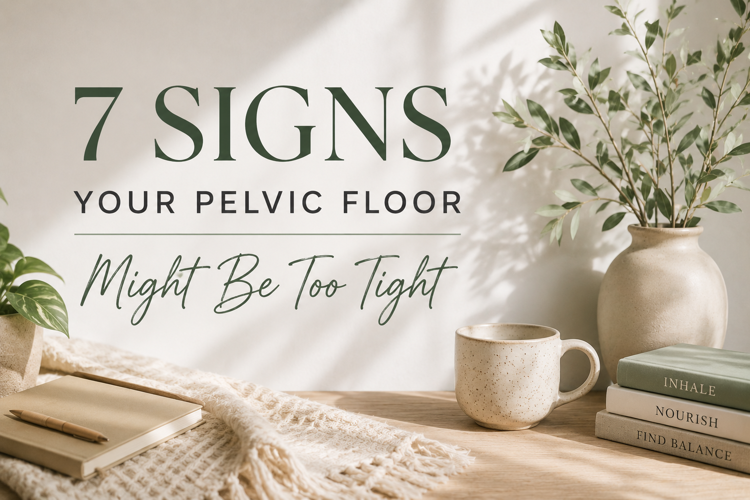 Signs Your Pelvic Floor Might Be Too Tight